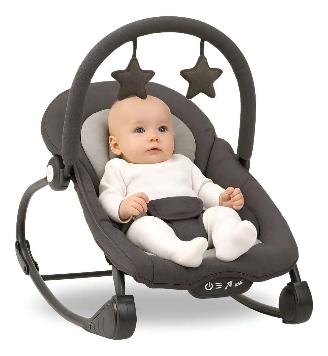 Silla Mecedora Mega Baby 27267 18 Kg Vibración Y Música