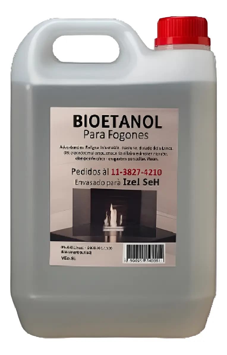 Biohogar Bioetanol X 5 Lts Sin Olor Todo El Pais