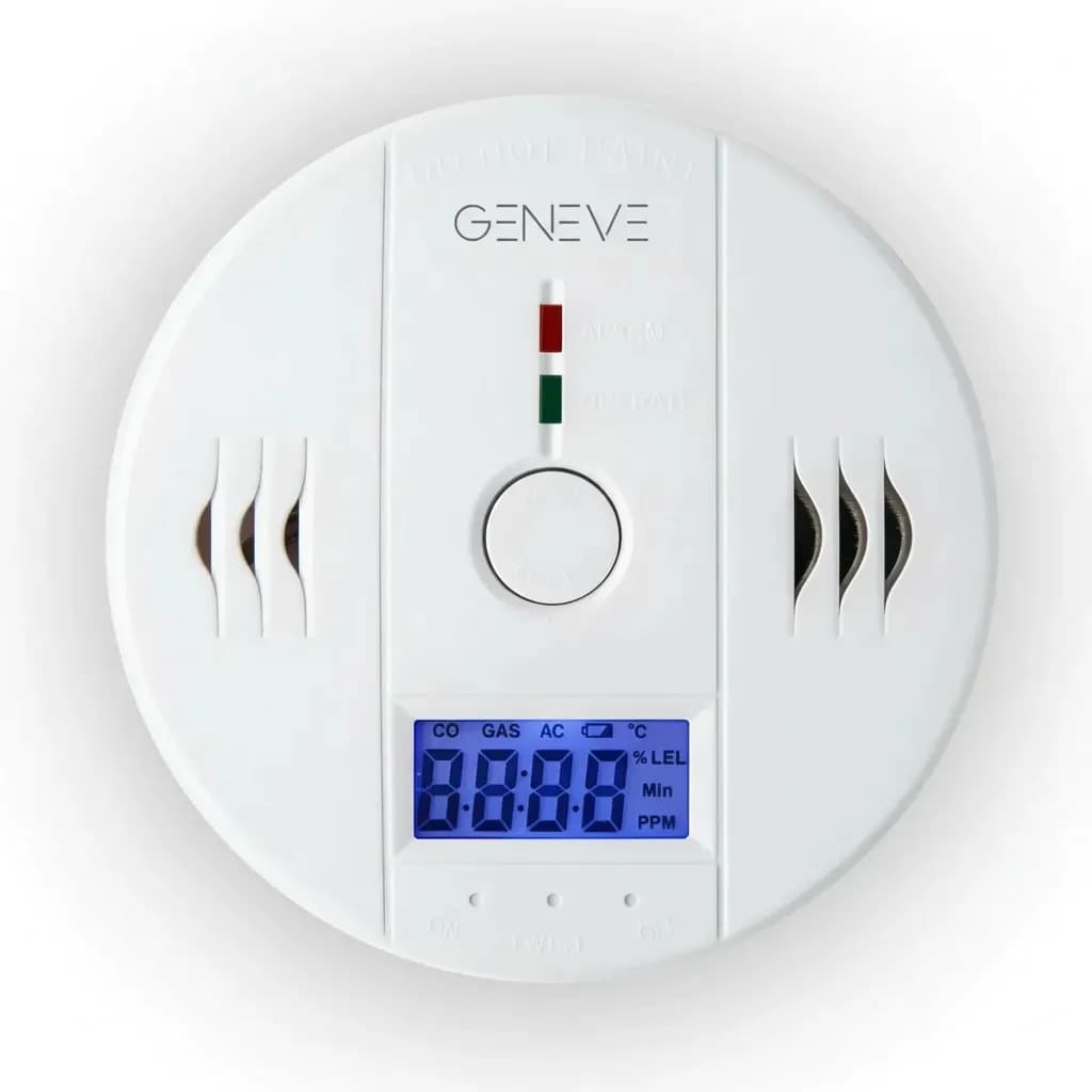 Sensor Alarma Detector CO Monoxido De Carbono - Geneve