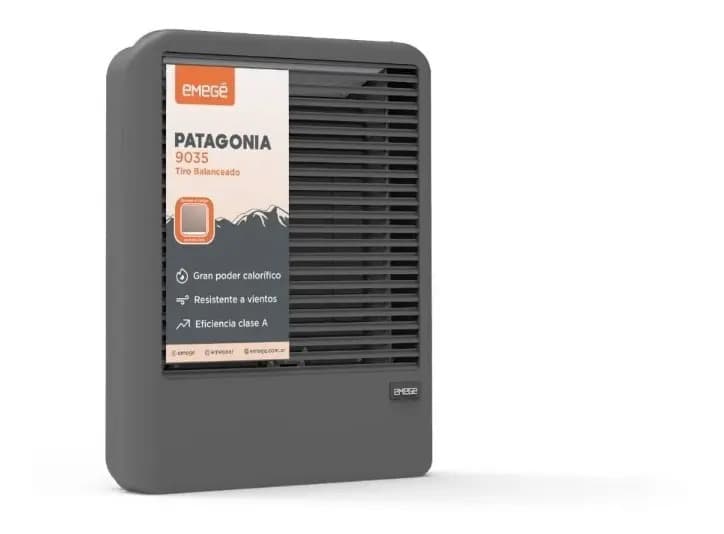Calefactor Emege Patagonia 3500kcal 9035b Tiro Bal Multigas