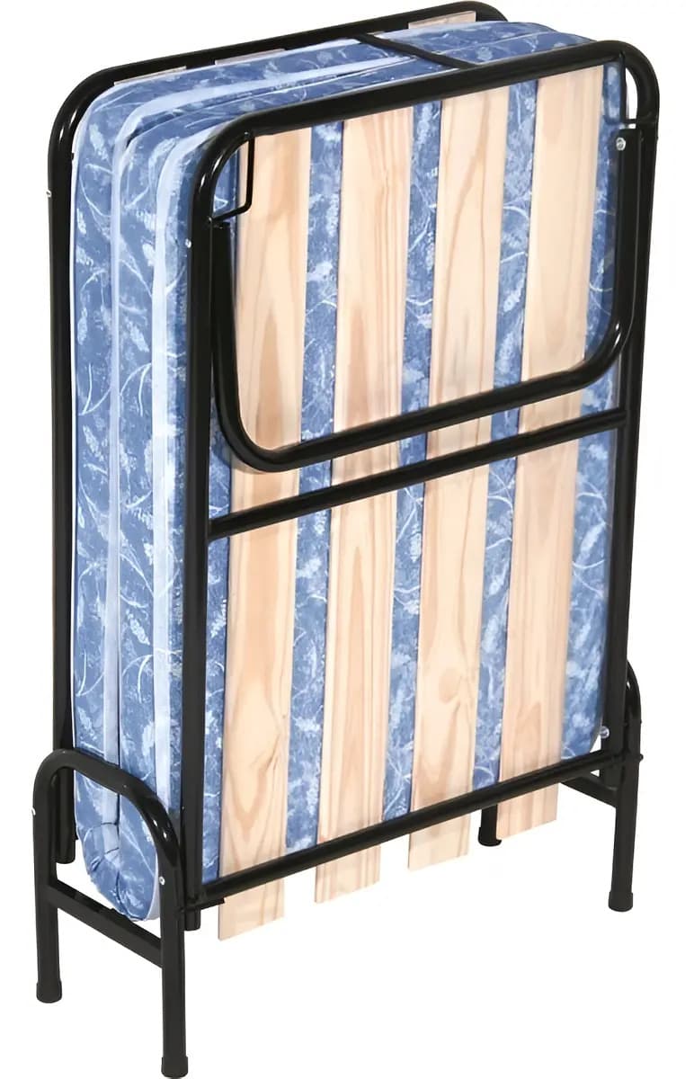 Catre Plegable Dadaa Muebles Con Colchón 1.9m 80cm