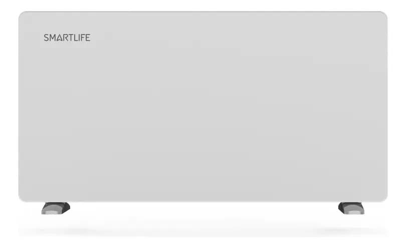 Calefactor Panel De Vidrio Smartlife 2000w Portatil Blanco