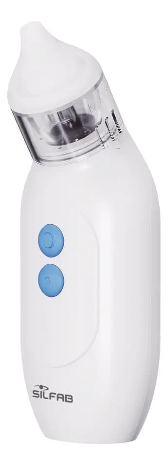 Aspirador Nasal Silfab An10 Eléctrico Silencioso Pediátrico