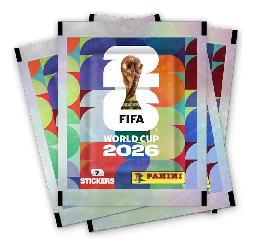 Figuritas Panini X 25 Sobres World Cup 2026 Mundial 2026