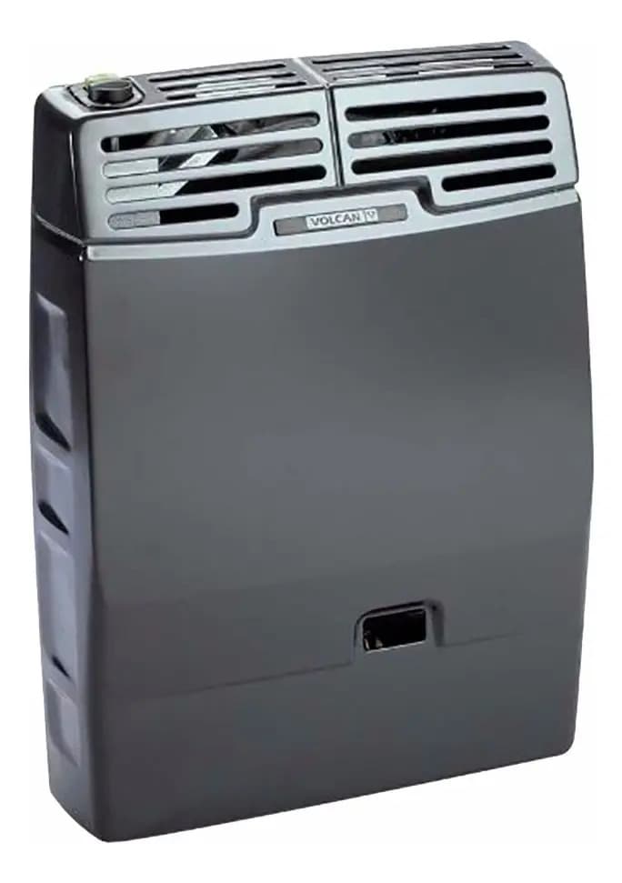 Calefactor Tiro Balanceado Volcan 43716v 3800kcal Gas Natural Gris Oscuro