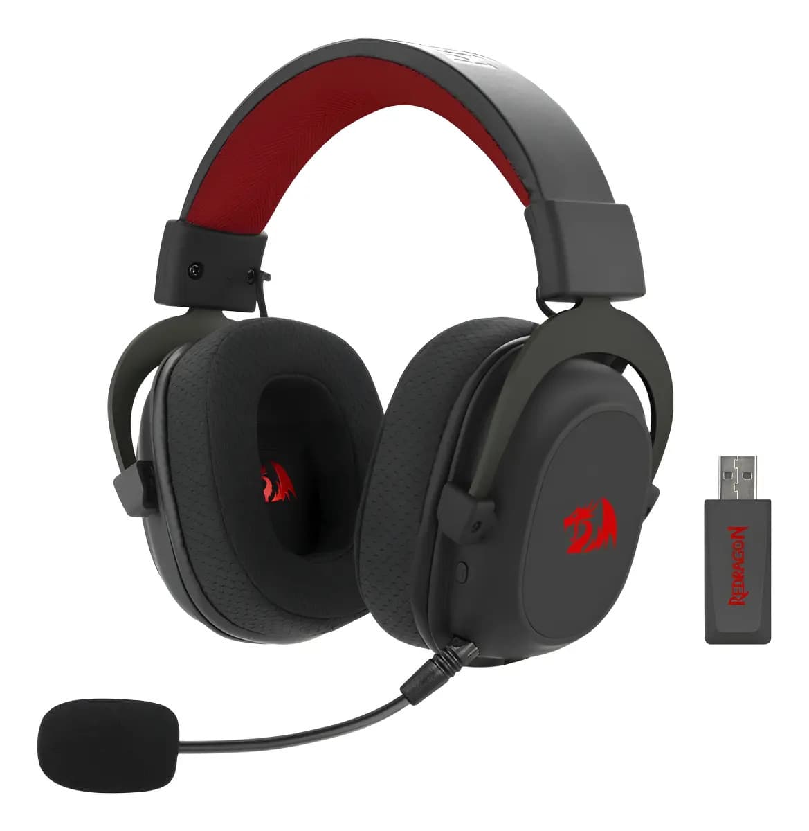 Auriculares Gamer Inalámbricos Redragon Zeus Pro H510-pro Usb/bluetooth 7.1
