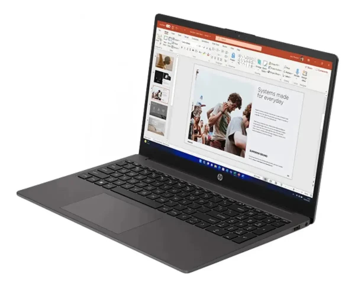 Notebook Hp 255r G10 Amd Ryzen 7 7735u 16gb Ram 512gb Ssd 15.6 Full Hd Gráficos Integrados Radeon 680m Windows 11 Home Color Negro Gris Oscuro