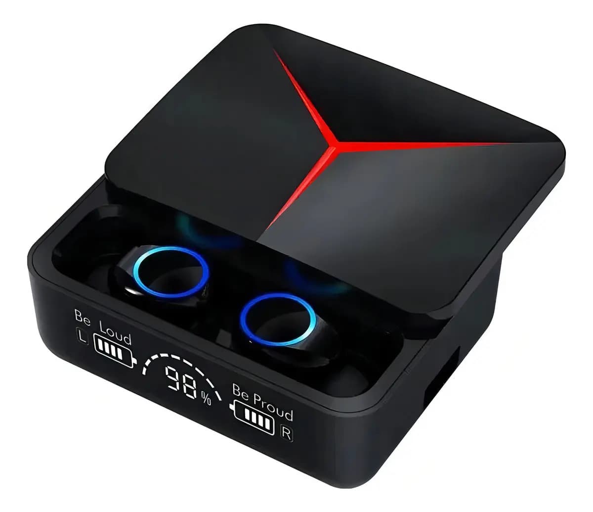 Auriculares Inalámbricos Bluetooth Fanpro F10 Plus In-ear Con Cancelación Ruido Negro
