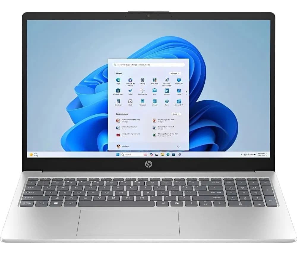 Notebook Hp 15-fc0057wm Amd Ryzen 7 7730u 16gb 512gb Ssd Nvme 15.6 Pulgadas Touchscreen Ips Full Hd 1920x1080p Radeon Graphics Wifi 6 Bt 5.3 Gris