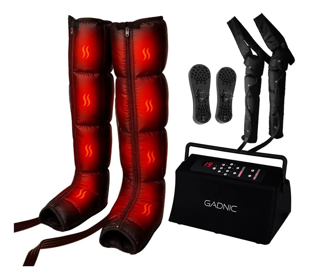 Botas de Presoterapia Gadnic Recuperacion Muscular 9 Niveles Piernas Cintura Talle M