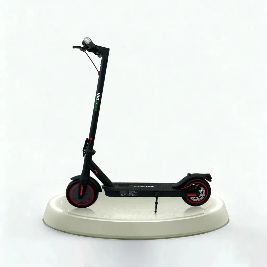 Monopatín Eléctrico Plegable Super Ligero Evoltan Urban Uno Negro