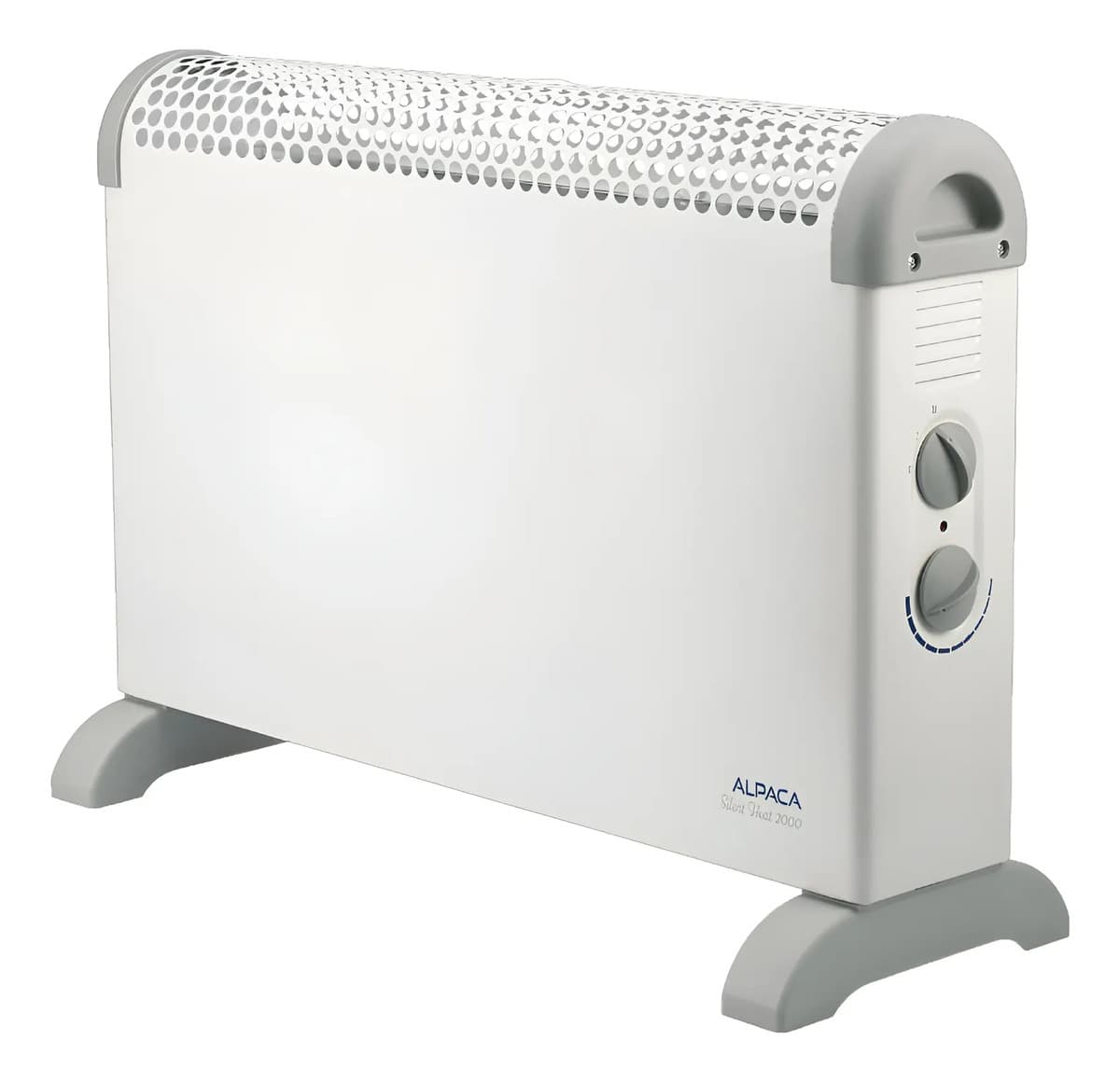 Convector Estufa Para Pared O Piso Termostato 2000w Alpaca Blanco