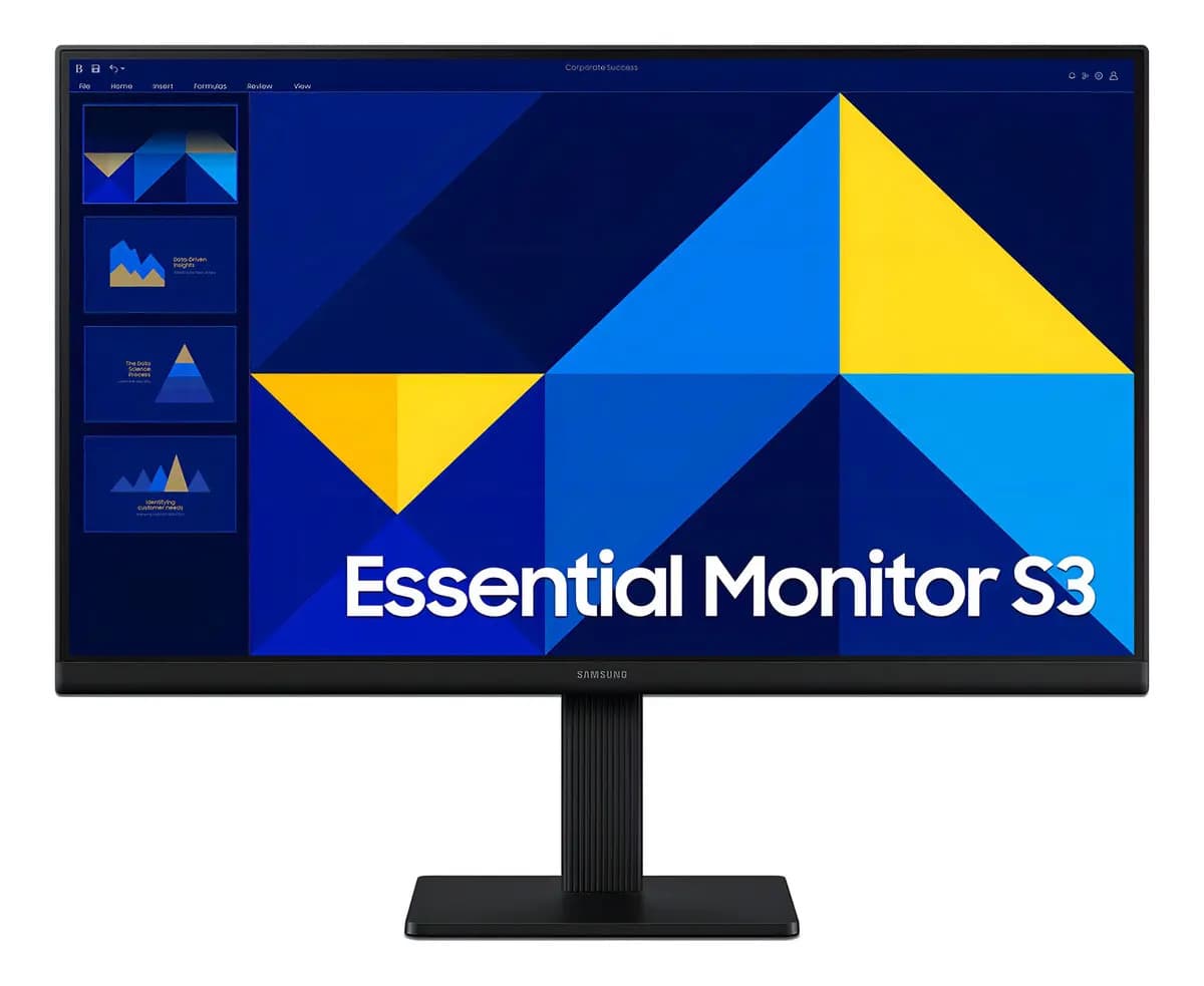 Monitor Gamer 22 Samsung S3 Full Hd 100hz Ips 5ms Ls22d300galxzb Negro
