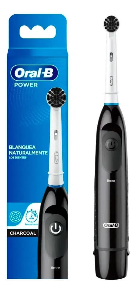 Oral B Charcoal Cepillo Eléctrico Dientes Carbón Blanquea