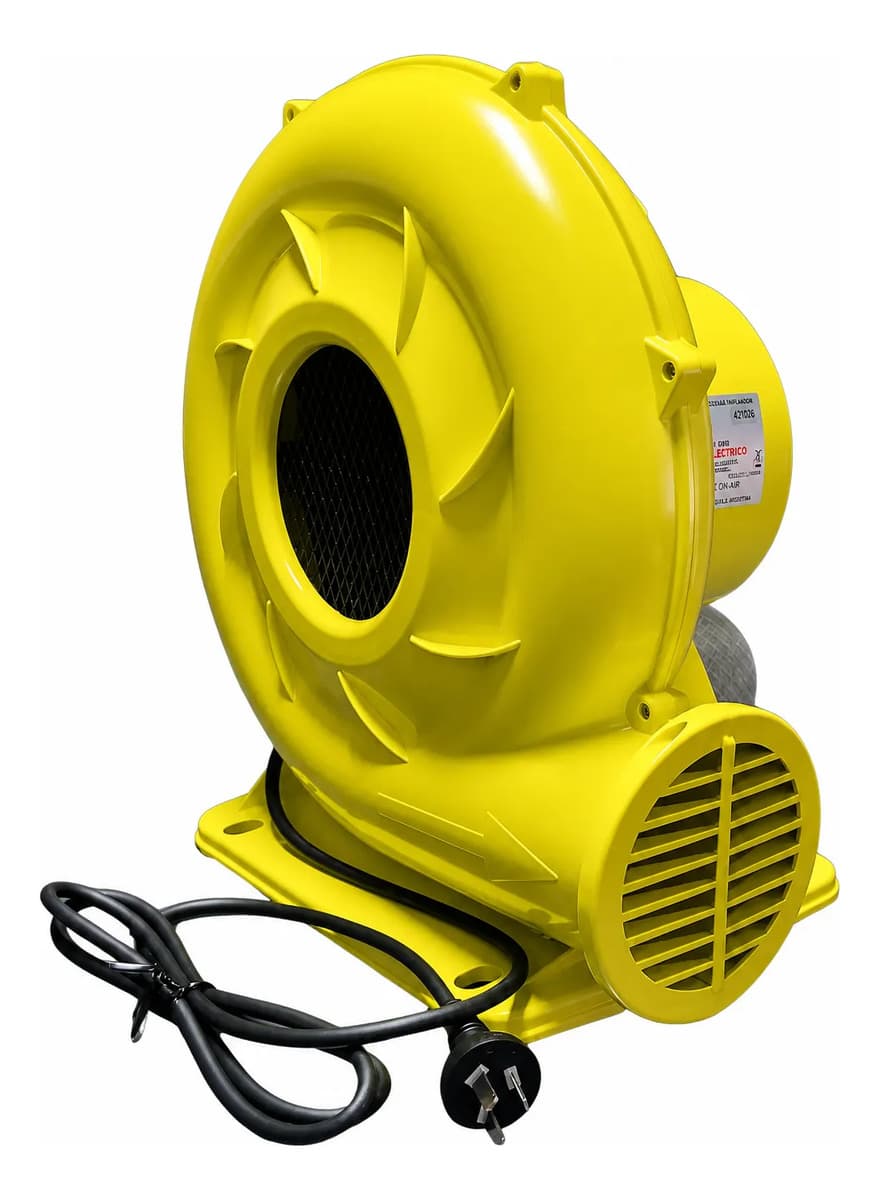 Turbina Para Inflable 3x3 Mt480 Mâchteg 480w Plastica Amarillo