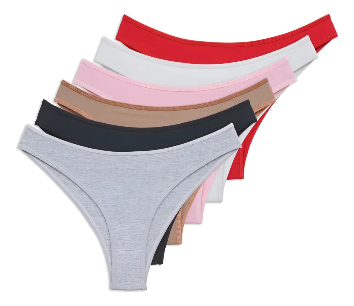 Pack X 6 Bombachas Vedetina Algodón Y Lycra Cf Art. 6180