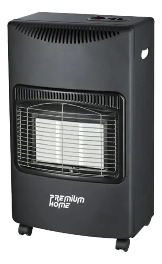 Estufa Garrafera Premium Home Yd-g02 3600 Kcal/h Con Ruedas Y Seguridad Negro