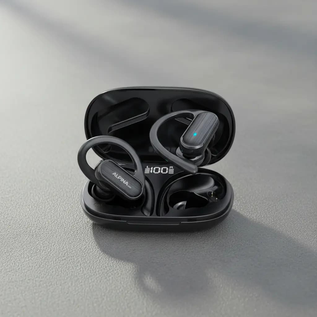 Auriculares Inalambricos Deportivos Gancho Alpina F50 Pro C