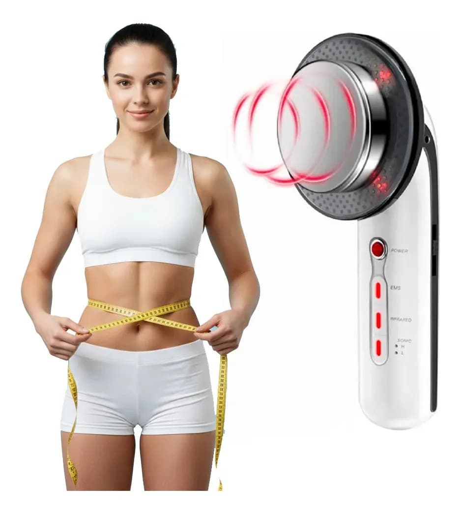 Masajeador Ultrasonico Care By Gadnic Cavitacion 3 En 1 Ems Infrarrojo Corporal Facial Reafirmante 1mhz