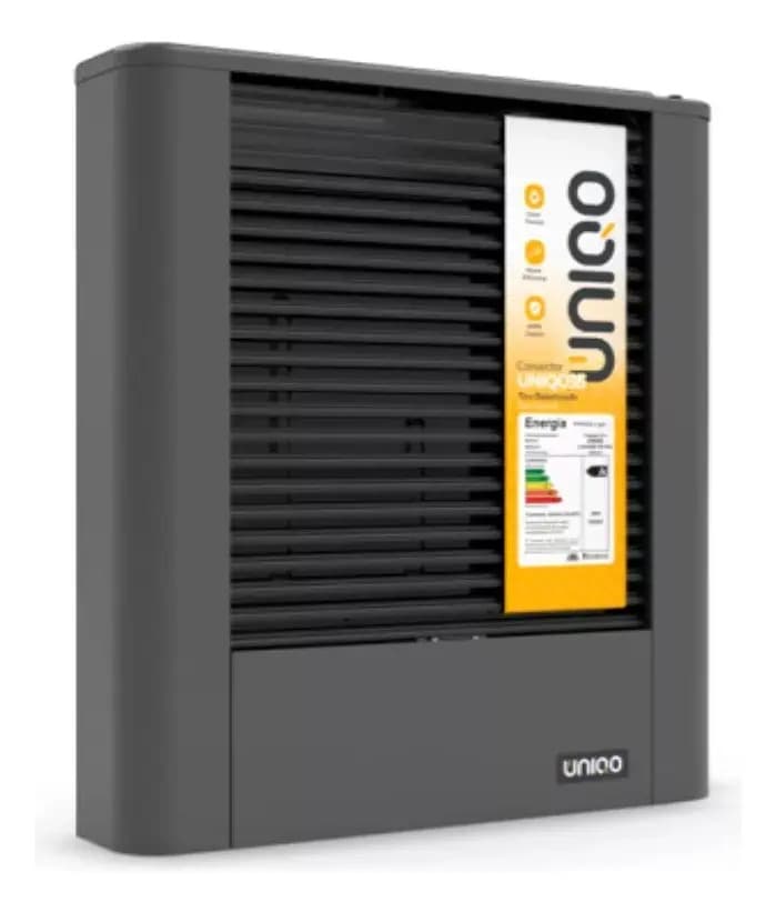 Calefactor Coppens Uniqo 3500 Tb Uniqo35 Concentrica Gn Color Gris Oscuro