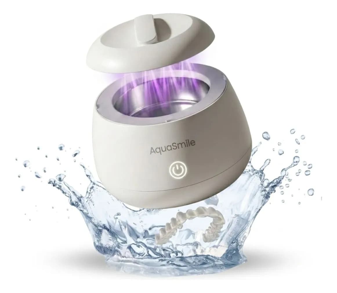 Aquasmile Cleanwave Limpiador Ultrasónico + Uv Retenedores