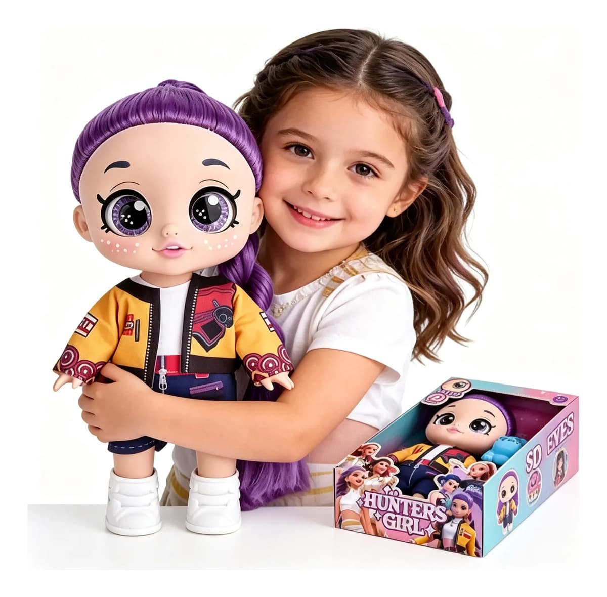 Muñeca Articulada Musical Estilo K-pop 26cm