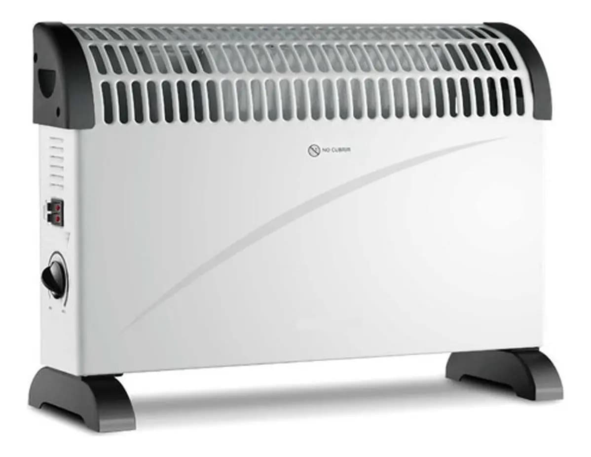 Convector Eléctrico Calefactor 2000 W Estufa Embassy Con Pie