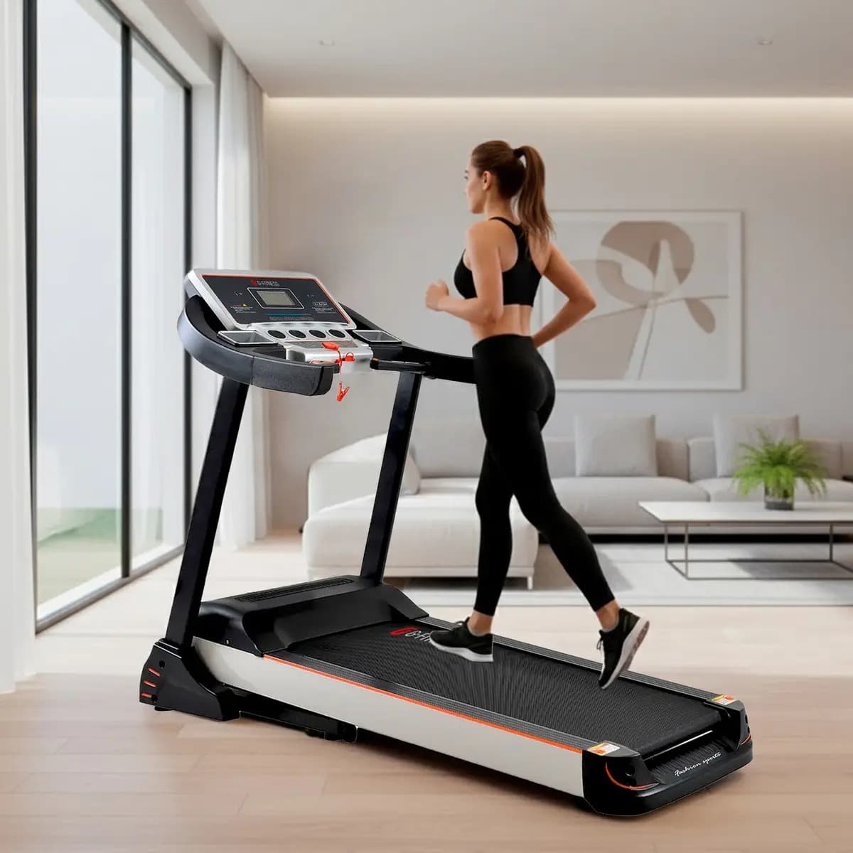 Cinta de correr eléctrica plegable G-Fitness S900 2HP 16 km/h inclinación automática Peso Maximo 120 kg