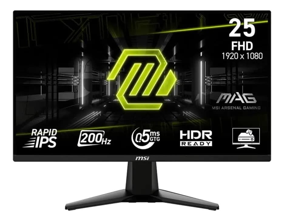 Monitor Gamer Msi Mag 255f E20 25 Pulgadas Full Hd 200hz