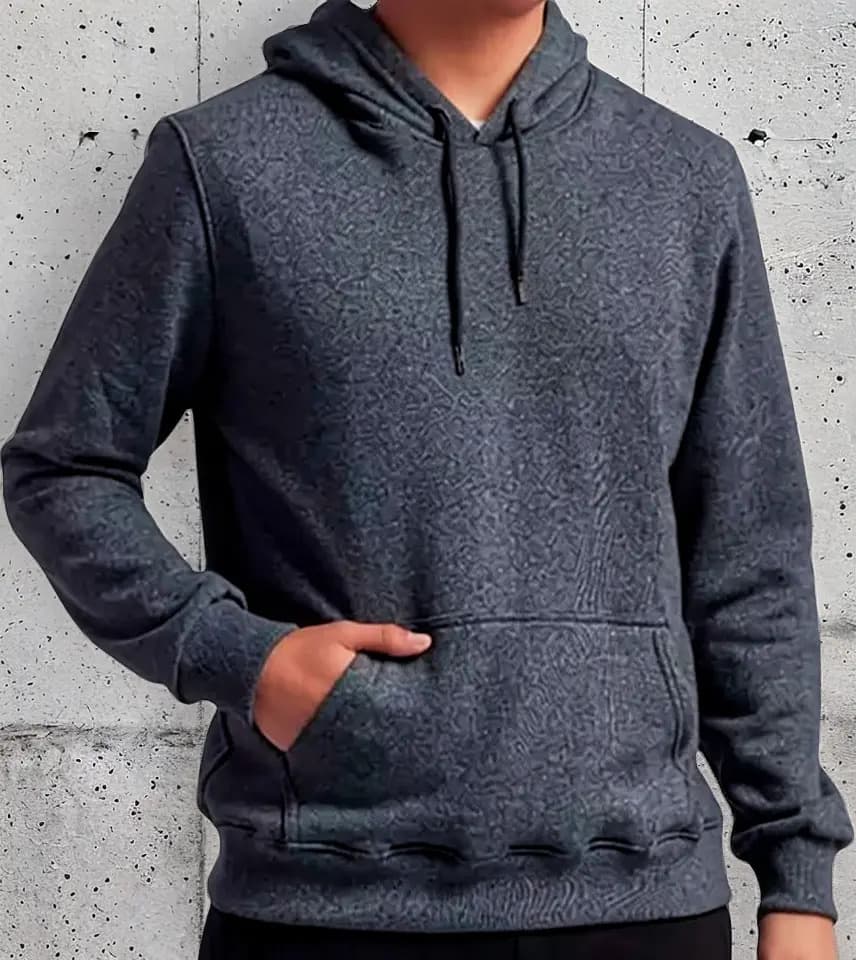 Buzo Canguro Capucha Hoodie Campera Alpina Frizado
