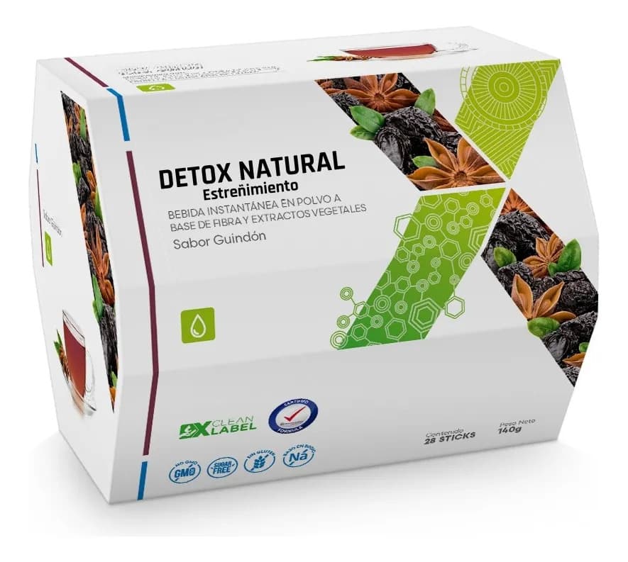 Detox Prunex , Limpieza Intestinal, Transito Lento, Salud Guindon