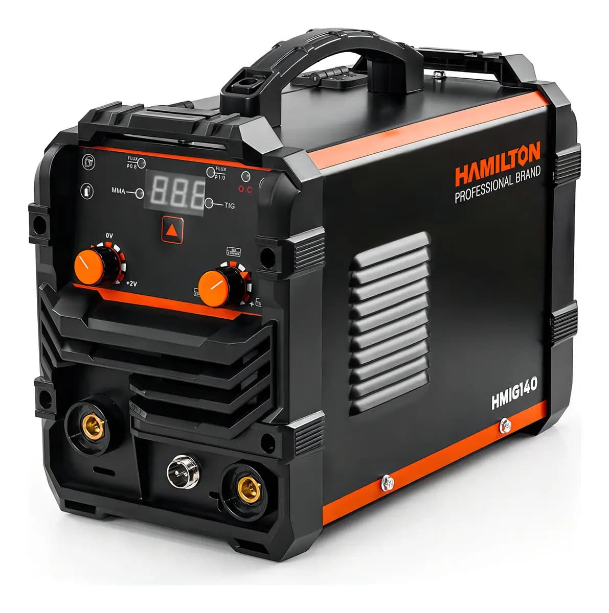 Soldadora Inverter Dual Mig Flux Mma 140 A Hamilton Hmig-140