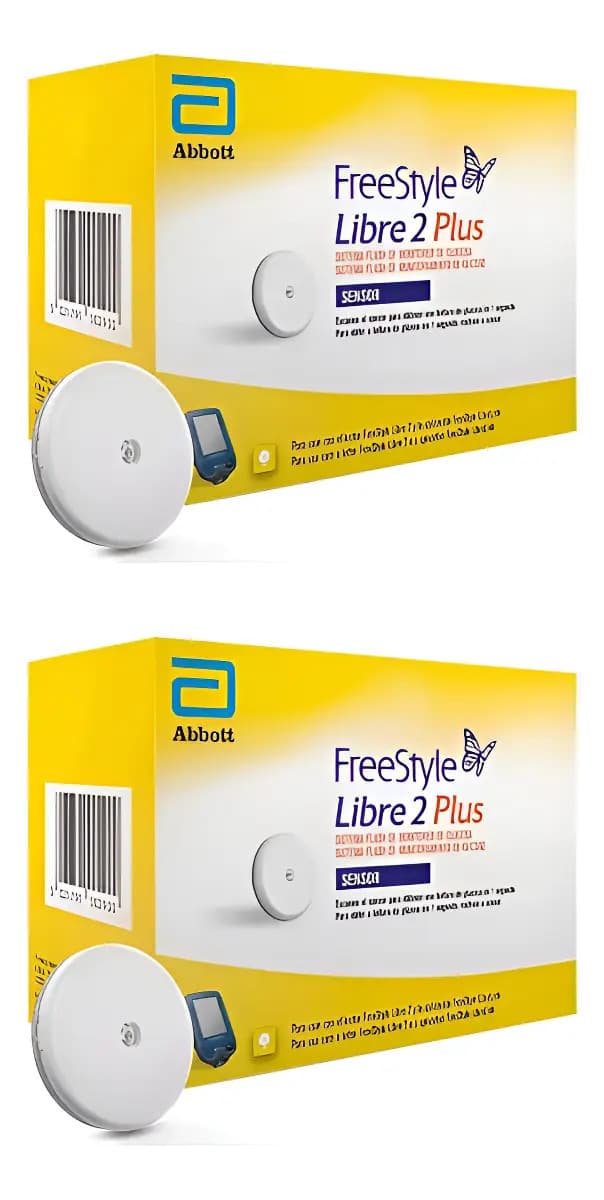 Sensor Freestyle Libre Plus 2 | Combo X 2 Unidades Amarillo
