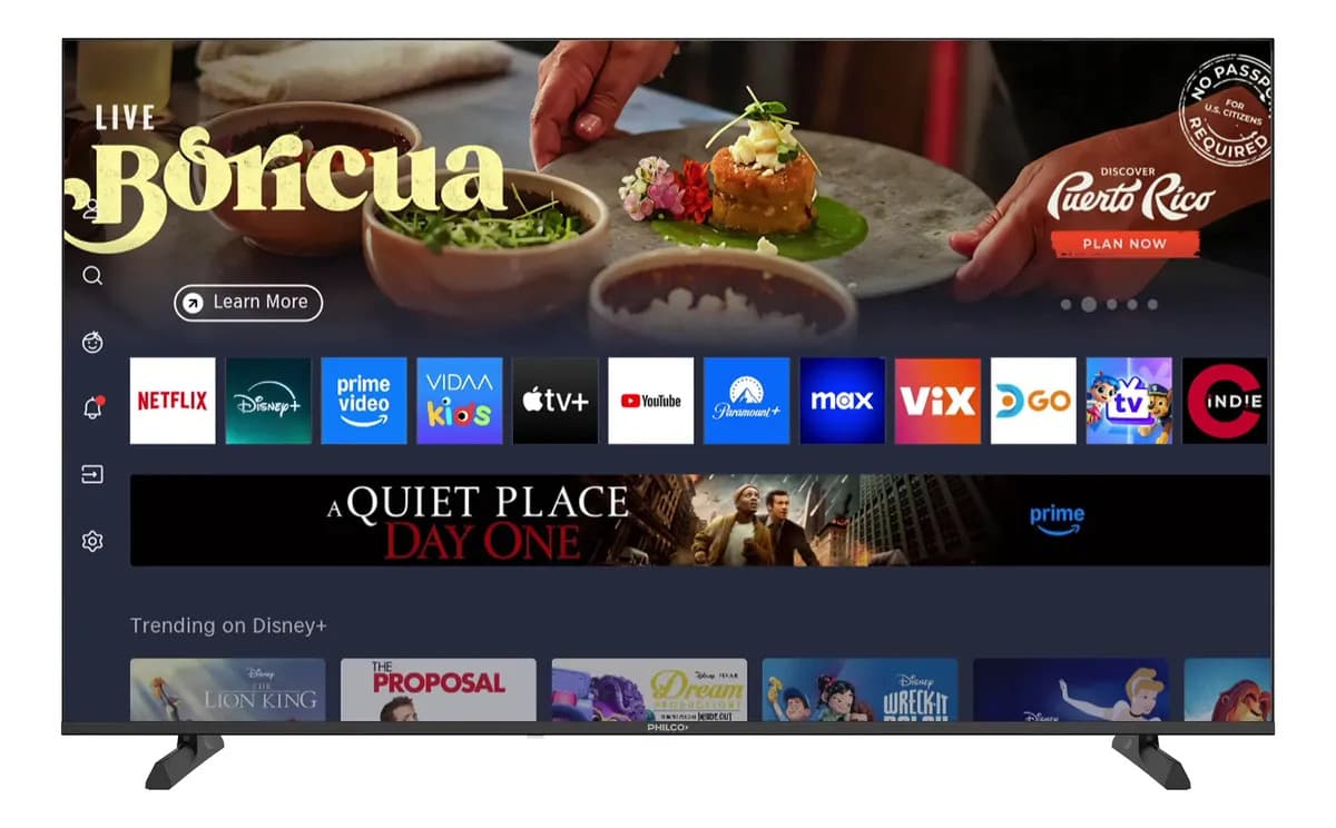 Smart Tv Philco PLD55US25VH 55´´ Vidaa 4k Led
