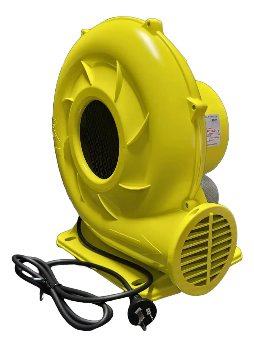Turbina Para Inflable 3x3 Mt480 Mâchteg 480w Plastica Amarillo